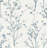Silverling Blue Budding Branches Wallpaper-119797236