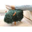 Penelope 32cm Wide Novelty Solid Colour Footstool Ottoman-52646912