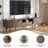 70 Inch Mid Century Modern Tv Stand For 75 Inch Tv-381051814