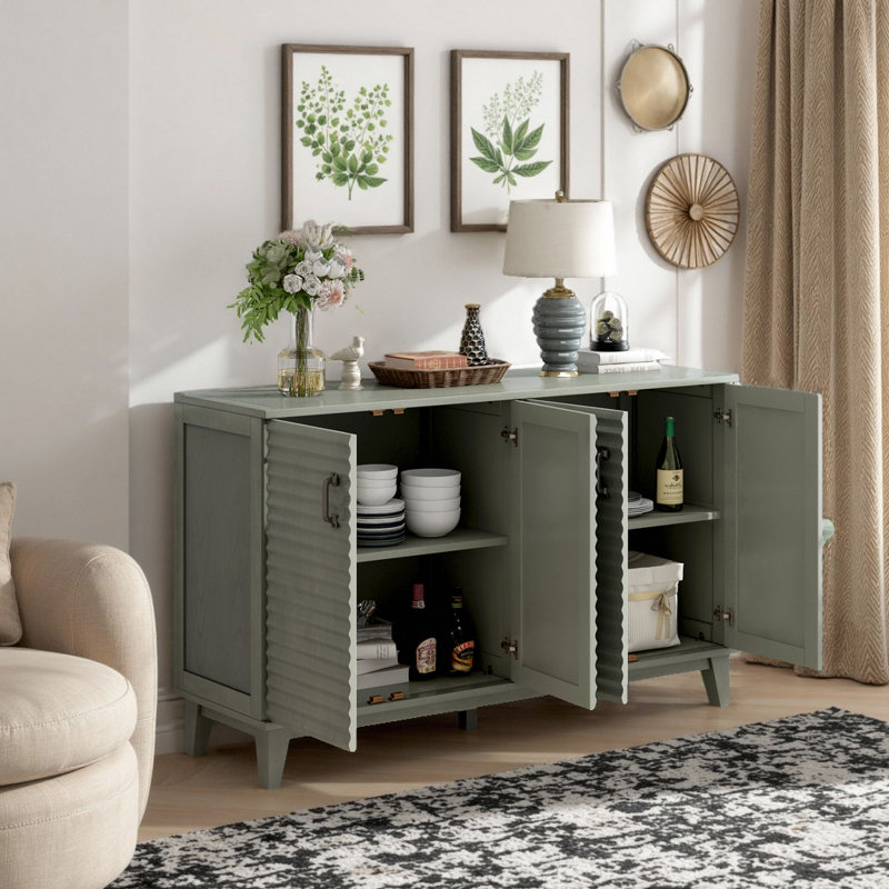 Buffet rétro 60 "- gris antique