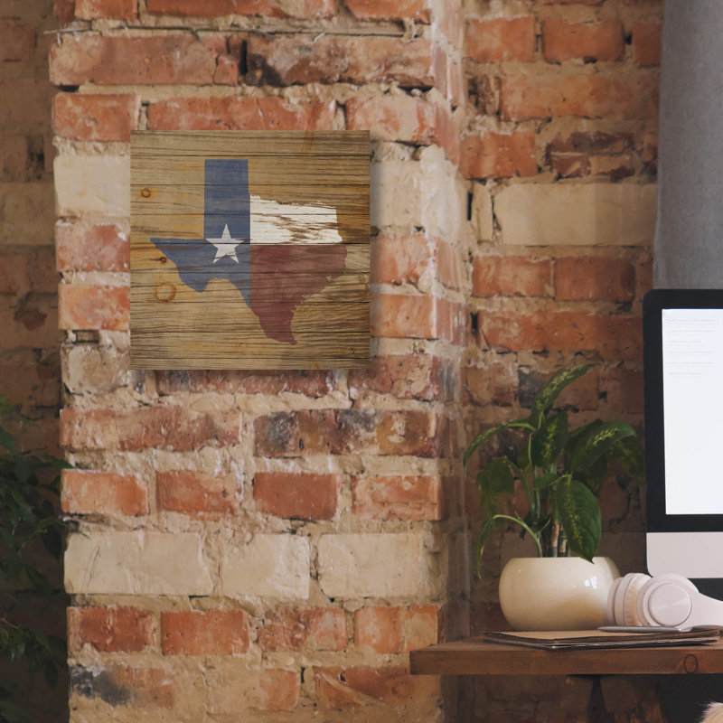 «Lone Star» par Sarah Adams, H 12 po x l 12 po x P 0,75 po