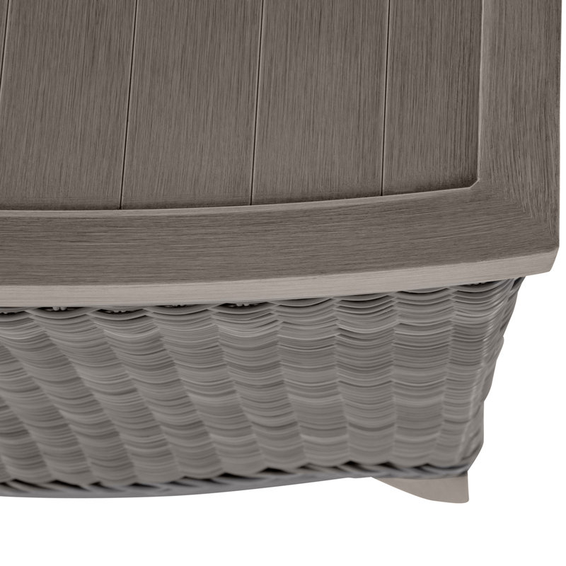 Astoria Outdoor Side Table, Oyster