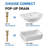 Pop-Up Bathroom Sink Drain Stopper with Overflow-104076466