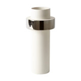 Silver Ring Vase-High