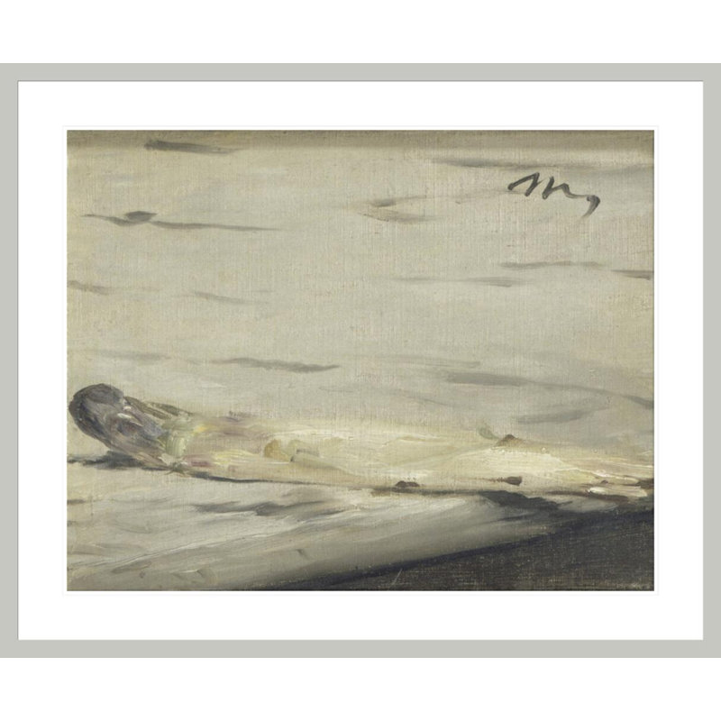 «Asperge» par estampe numérique encadrée, 33.5" H x 40.68" W