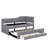 Softly-Padded Daybed Featuring A Roll-Out Trundle And  Roomy Drawers-953893718-953893716