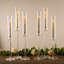 12 pièces porte-bougie effilé en acrylique transparent pour pièce maîtresse de table-1463592998