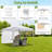 10x10 Pop-Up Canopy with 4 Removable Sidewalls – Portable Outdoor Shelter, Waterproof Foldable Gazebo with Carry Bag, Perfect for Camping, Beach, Backyard Use and Events-128799793