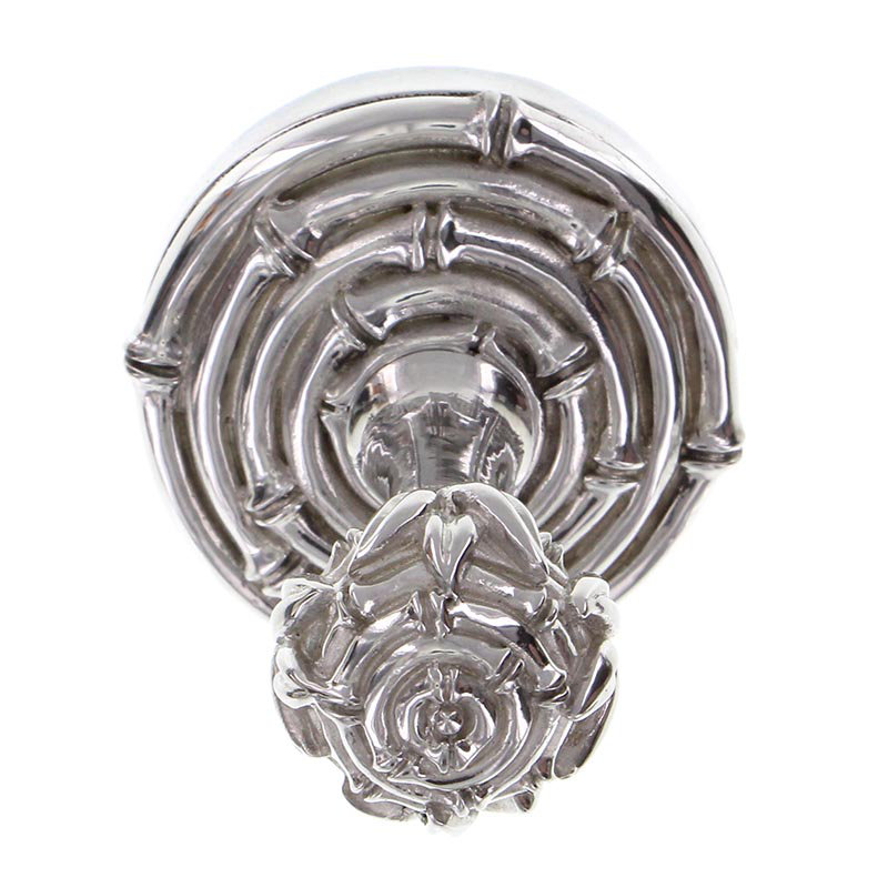 Palmaria Robe Hook, Polished Silver