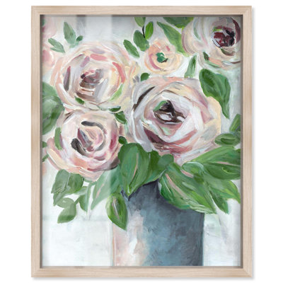 «Flowers from my Garden Shadowbox Print Western Floral Art» par Art Remedy