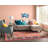 Jordyan Glass Top End Table-989987024