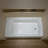  WOODBRIDGE 60” X 32” Composite Rectangular 3-Wall Alcove Tub (Tub Surrounded Compatible), Drain Hole-117789287