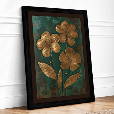 Gilded Botanica Botanical - Framed Print