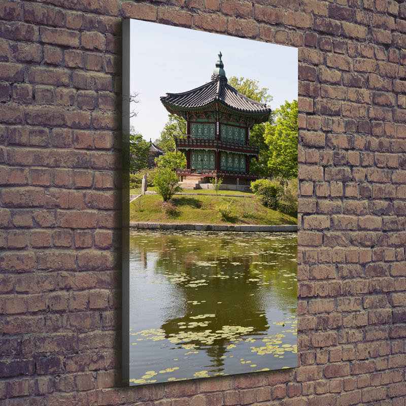 Japanese Park - Wrapped Canvas Print