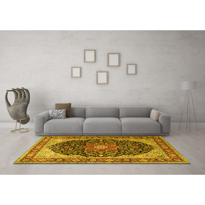 Mendushe Washable Oriental Indoor Rug
