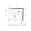 Aldena 95cm Sideboard-917332030