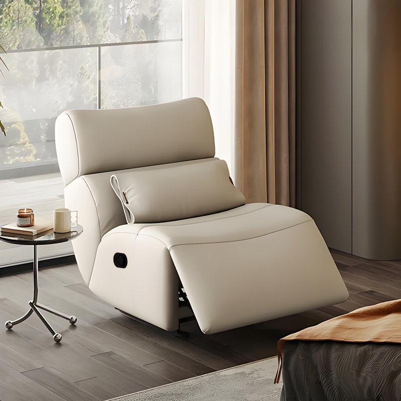Fauteuil inclinable paresseux, Beige