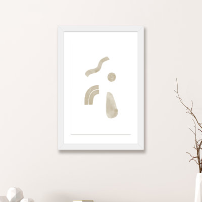 «Watercolor Abstract Composition II» par Neil Thompson - reproduction d'art