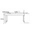 Bureau en bois massif de style rétro-347000606