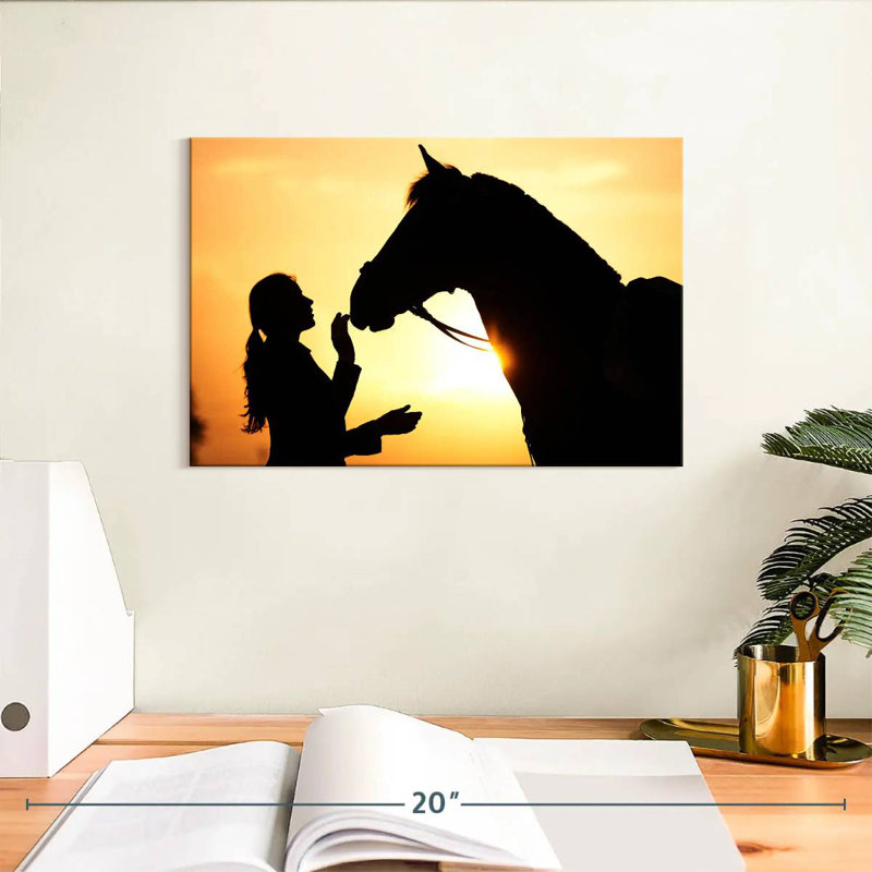 Brampt Horse And Girl