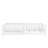 Full bed with built-in bookshelf and high-quality safety guardrail,White-701980647-701980646