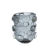 Rondelle Handcrafted Glass Table Vase