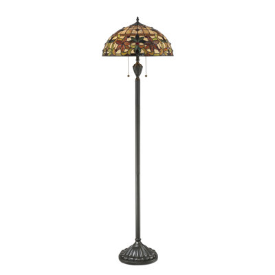 Tiffany 62'' Traditional Floor Lamp