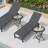 Folded Glass Round Outdoor Side Table-838657391-860741550