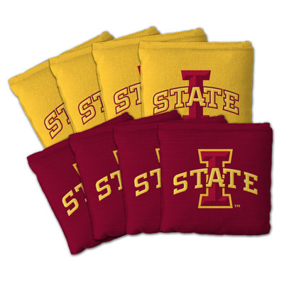 YouTheFan NCAA Iowa State Cyclones Cornhole Bags 8pk