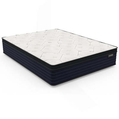 Copper Ulta Supportive, Pressure Relief Memory Foam Hybrid With Luxurious Euro-Top 14" - Firm Feel, Greenguard Gold Certified, White Label Ready