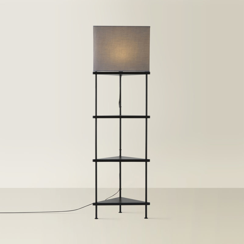 Noya 81.5cm Black Tripod Floor Lamp