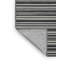  Tapis lavable rayé gris acier et blanc-1878915671