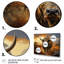 Animaux de buffle beige et orange sur toile-1979546452-1979546447