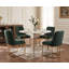 47cm H Velvet Upholstered Metal Accent-161890964
