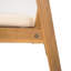Ensemble de 2 chaises de patio pour l'extérieur, fauteuil en bois d'acacia avec coussin, corde grise-1675276580