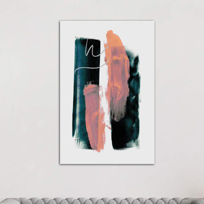 «Abstract Brush Strokes III-X» par Mareike Böhmer - reproduction d'art