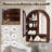 Modern Arched Wall Cabinet With Adjustable Shelves And LED Lighting, Designed For Bathroom Medicine Storage With Mirror-122820555