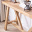 Console en bois à structure en A Farmhouse, 58,5 po