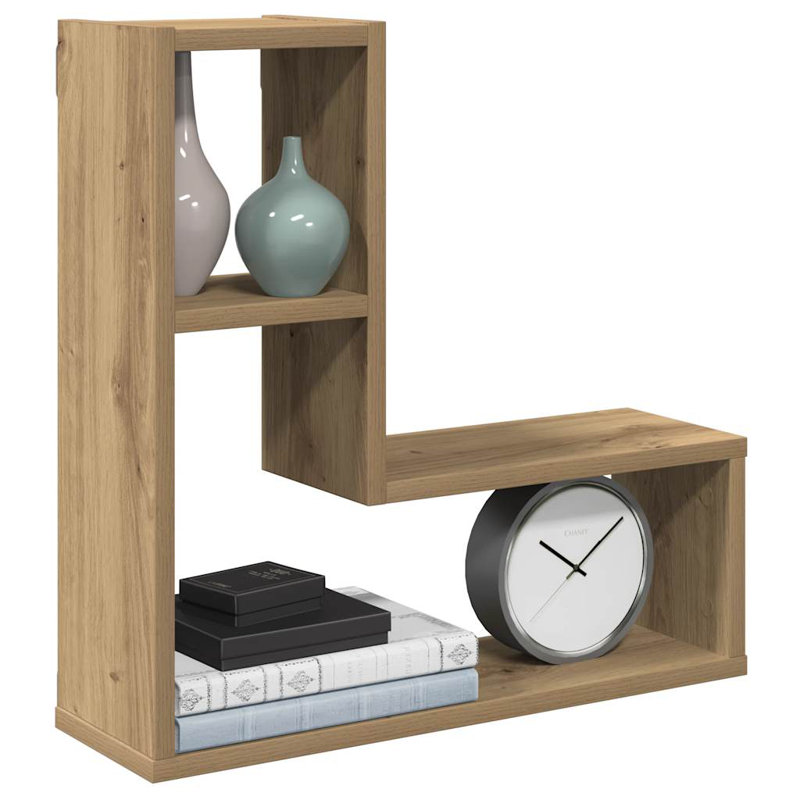 Glody 5 Piece Accent Shelf, Old Wood