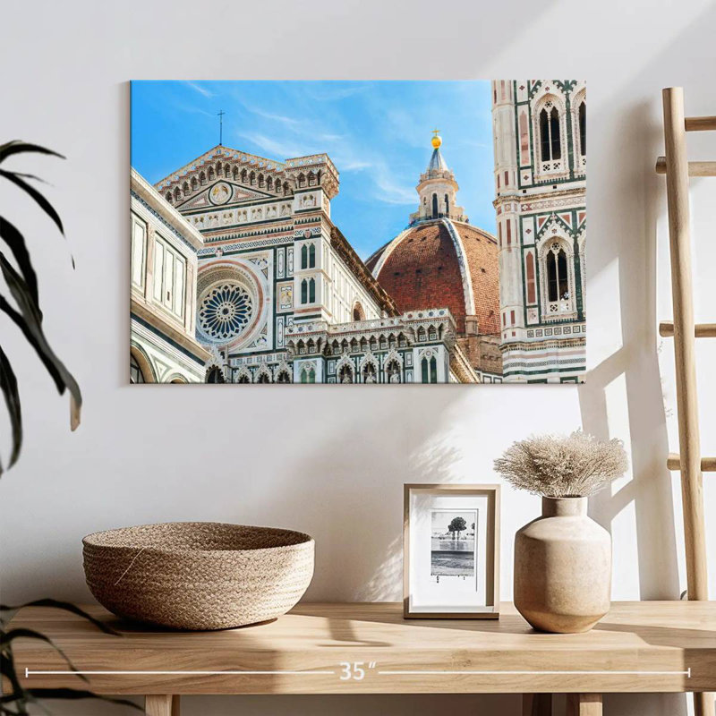 Cathédrale historique de Nicci, Florence, H 16 po x l 24 po