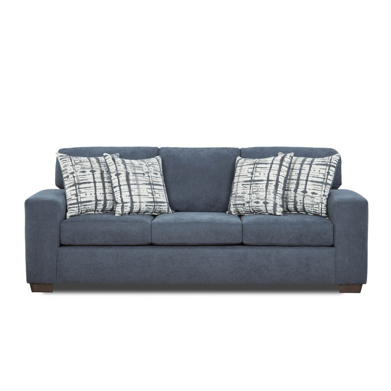 Canapé Avalon, crépuscule, Bleu marine 100% polyester