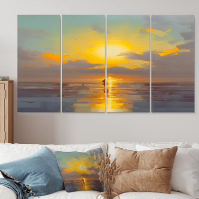 Shanell - Sunset Wall Art 4 Piece