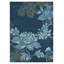 Floral Area Rug in Navy/Gold-52732585
