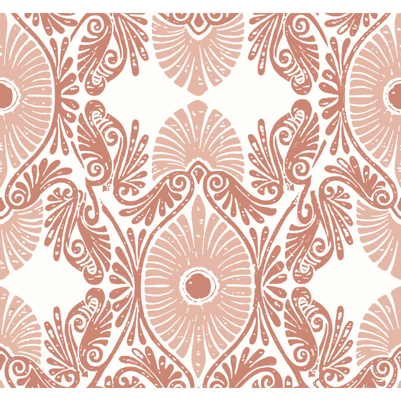 Rouleau de papier peint Gery, Rouge