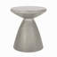 Table d'appoint d'extérieur en béton léger