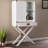 Stylish White Bar - Organize And Entertain With Flair Convenience Spacious Cabinet In Ideal For Entertaining Occasions