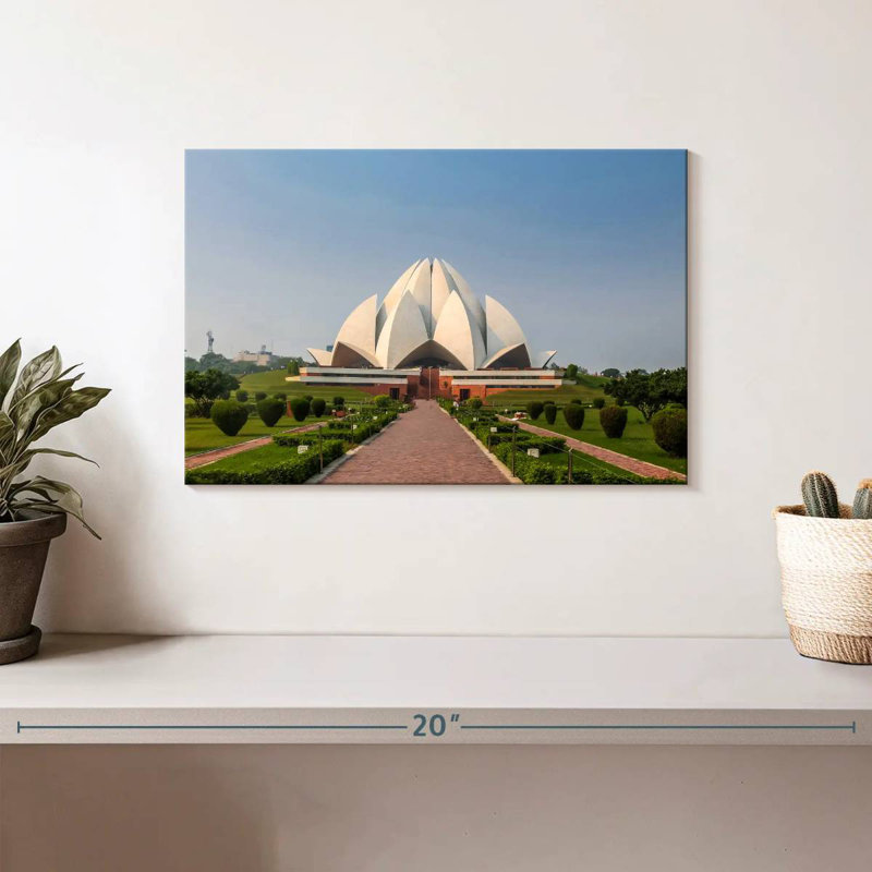 Lilie Lotus Temple, 8" H x 12" W