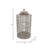 Decorative Metal Aluminum Jar with Lid - Glam Sculptural Accent Container Featuring Modern Openwork Design for Stylish Contemporary Statement Piece Displays-89110061-89110063