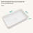 White Ceramic Rectangular Vessel Bathroom Sink-102314123