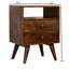 45 cm W Solid Wood Bedside Table